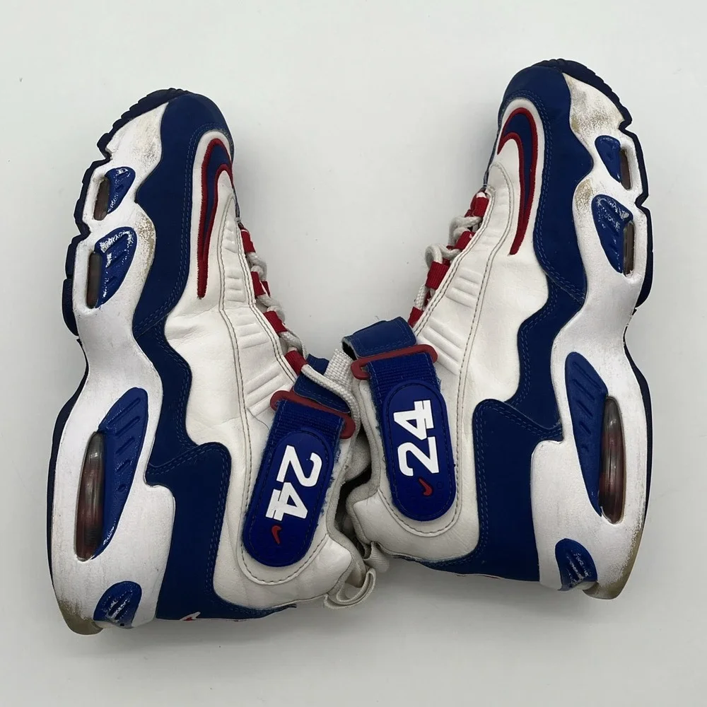 Nike Air Griffey Max 1 (GS) Sneakers Blue/White/Red DX3724-100 Youth's Size 5Y‎